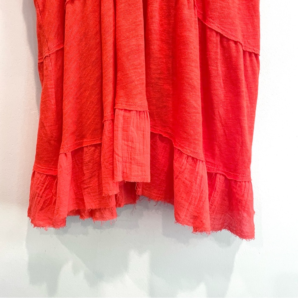 Free People Out And About Ruffle Tiered Tank Top - Picture 7 of 13
